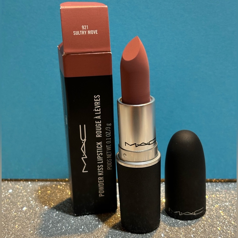 BNIB! MAC Powder Kiss Lipstick in SULTRY MOVE 921 👄